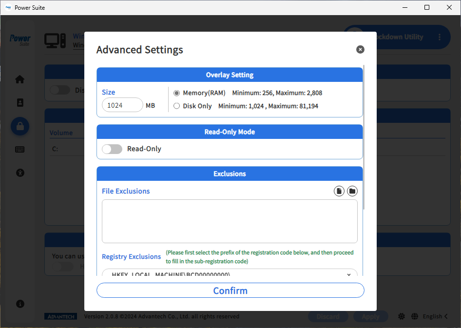 Windows Lockdown Utility - Unified Write Filter