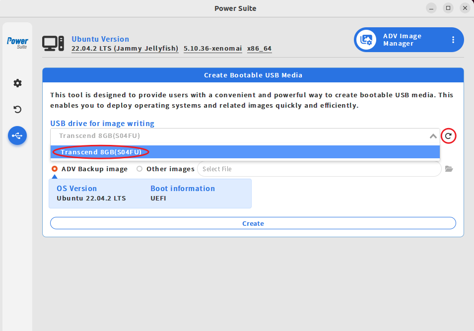Ubuntu ADV Image Manager - Image Deployer