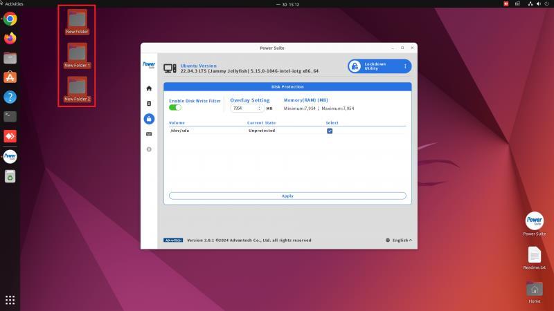 Ubuntu Lockdown Utility - Disk Protection